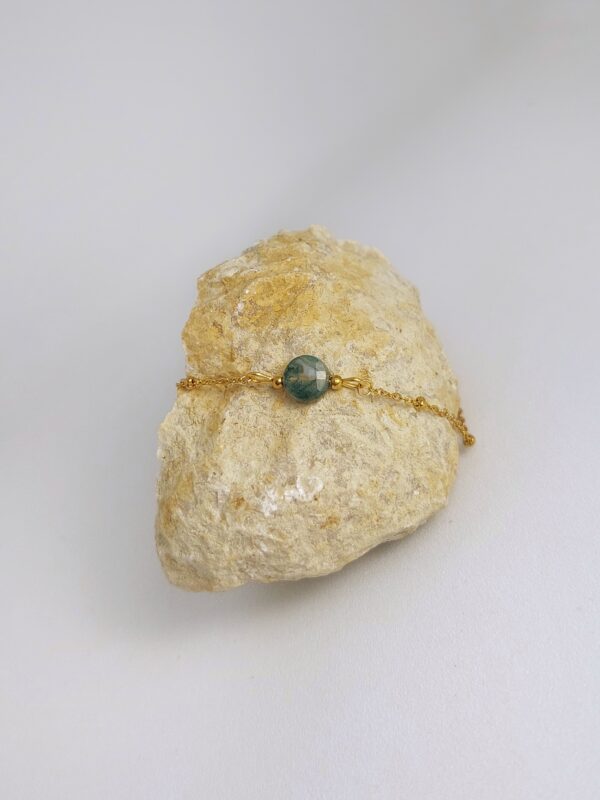 Bransoletka z agatem indyjskim