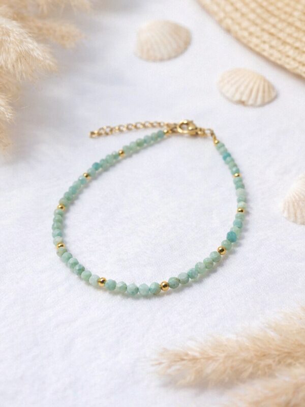 Bransoletka z amazonitu