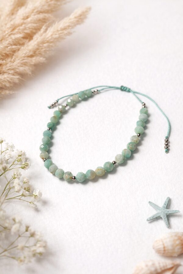 Bransoletka z amazonitu