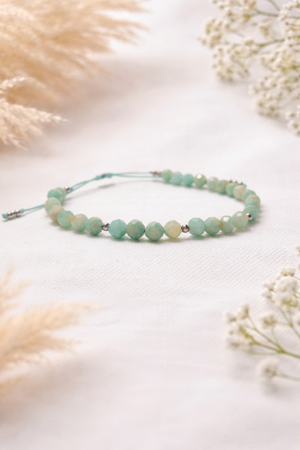 Bransoletka z amazonitu